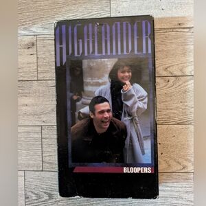 Highlander Bloopers VHS